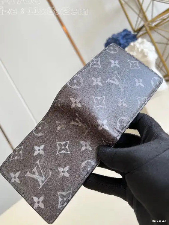 Fake Louis Bags LOUIS WALLET-11*8.5*2CM VUITTON SLENDER 0502